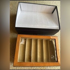 Brand new wH wooden cigar box